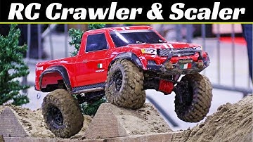RC 4x4 Crawler & Scaler Extreme Indoor Track - Axial, RC4WD, Tamiya, Gmade - Model Game Bologna 2018