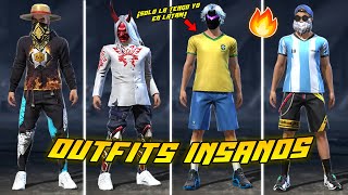 ¡INSANOS! LOS MEJORES OUTFITS DE FREE FIRE | COMBINACIONES DE ROPA FREE FIRE | ZenDiego