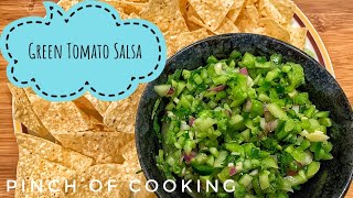 Fresh green tomato salsa - easy and ...