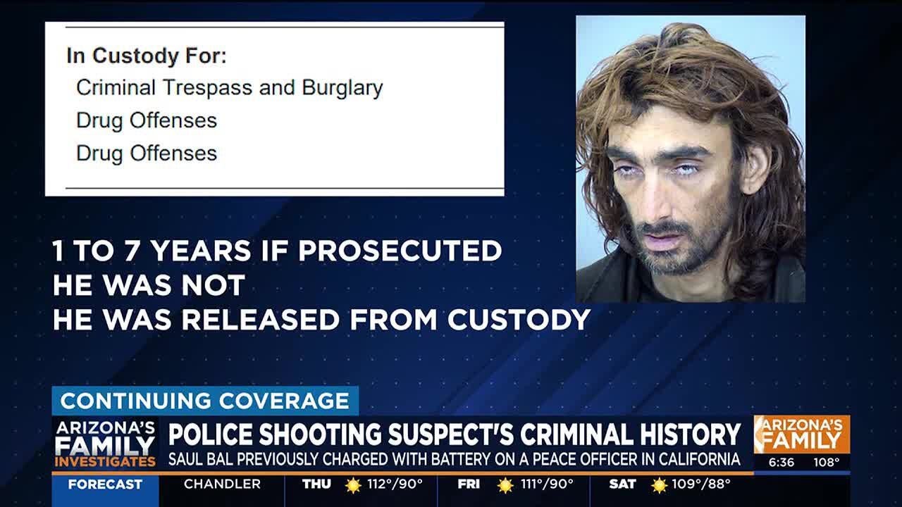 Prosecutors rejected 2023 case against Phoenix police shooting suspect