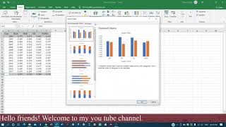 How to created radar chart in Excel