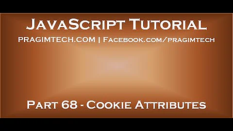 JavaScript cookie attributes
