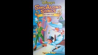 Opening to Disney's Sing Along Songs: You Can Fly UK VHS (1993)