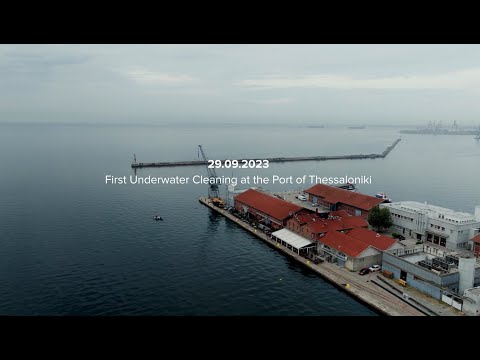 ThPA S.A. - First Underwater Cleaning at the Port of Thessaloniki