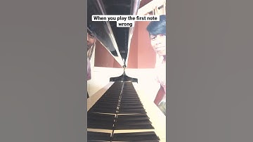 When you play the wrong note