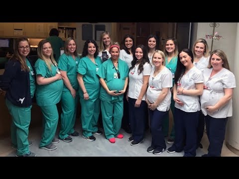 15 labor and delivery, NICU nurses pregnant at Long Island hospital