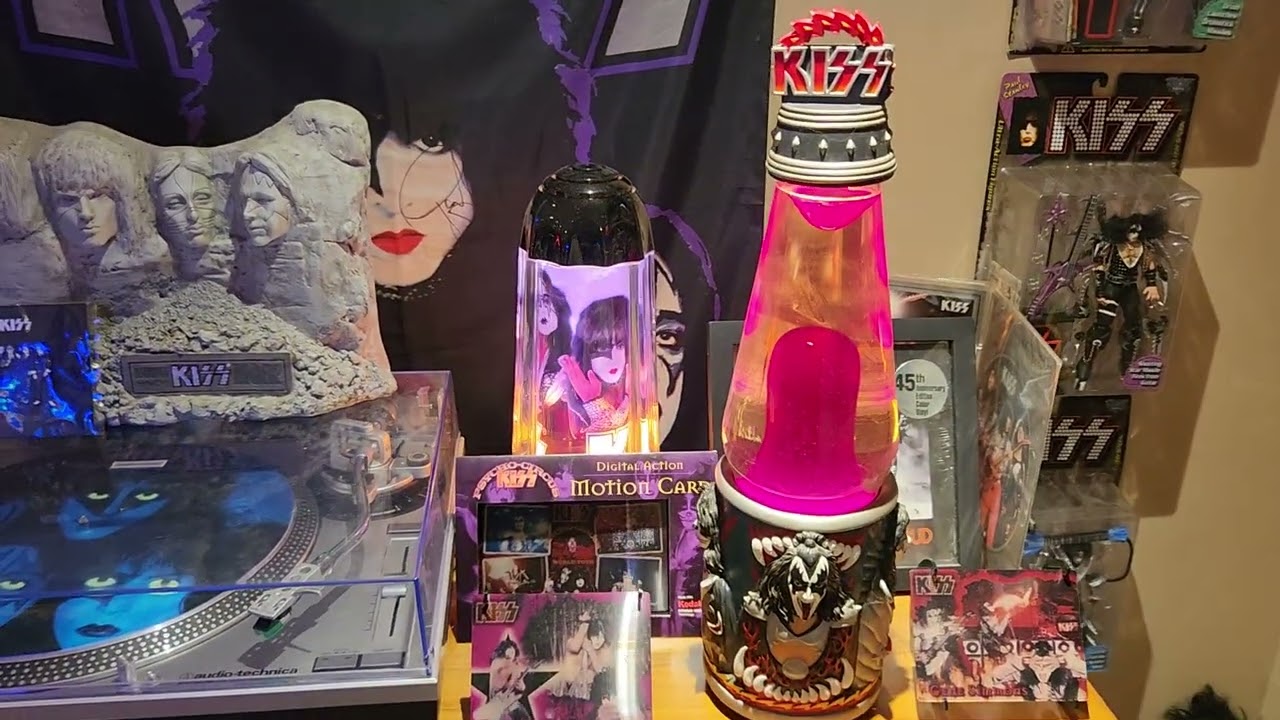 Kiss Collection: Man Cave Tour.           #KISS #ManCave  #KISSArmy    