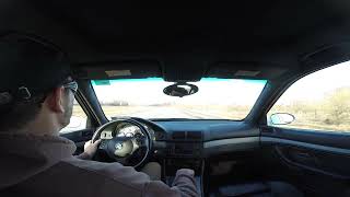 2001 E39 Dinan S1 M5 RK Autowerks stage 2 supercharged in car drive