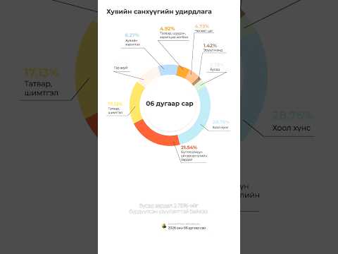 06-р сарын төсөв | June Budget | #Shorts