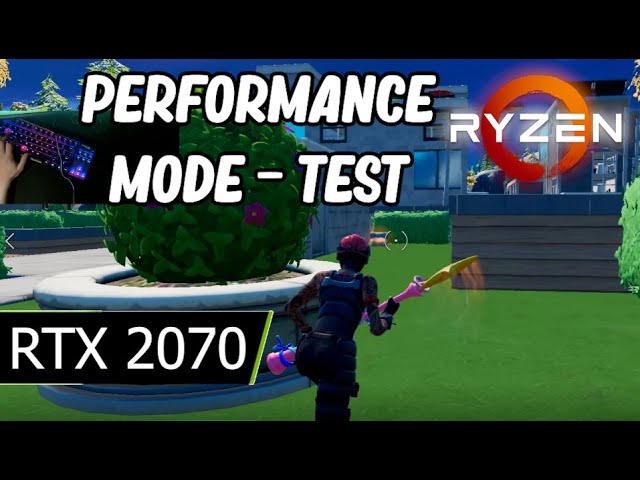 Performance mode ryzen 7 3700x + rtx 2070 | Fortnite Season5 - YouTube
