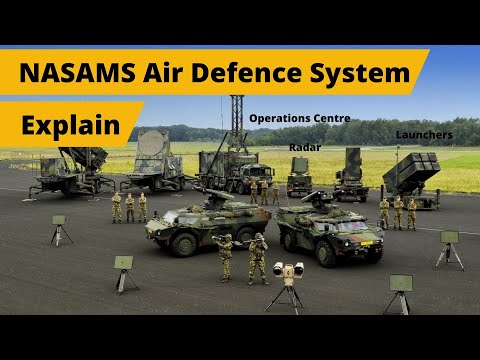 NASAMS Air Defence System Explain | AMRAAM | IRST | in English