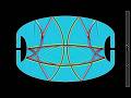 Waves starting near the center of a Penrose unilluminable room with Neumann boundary conditions
