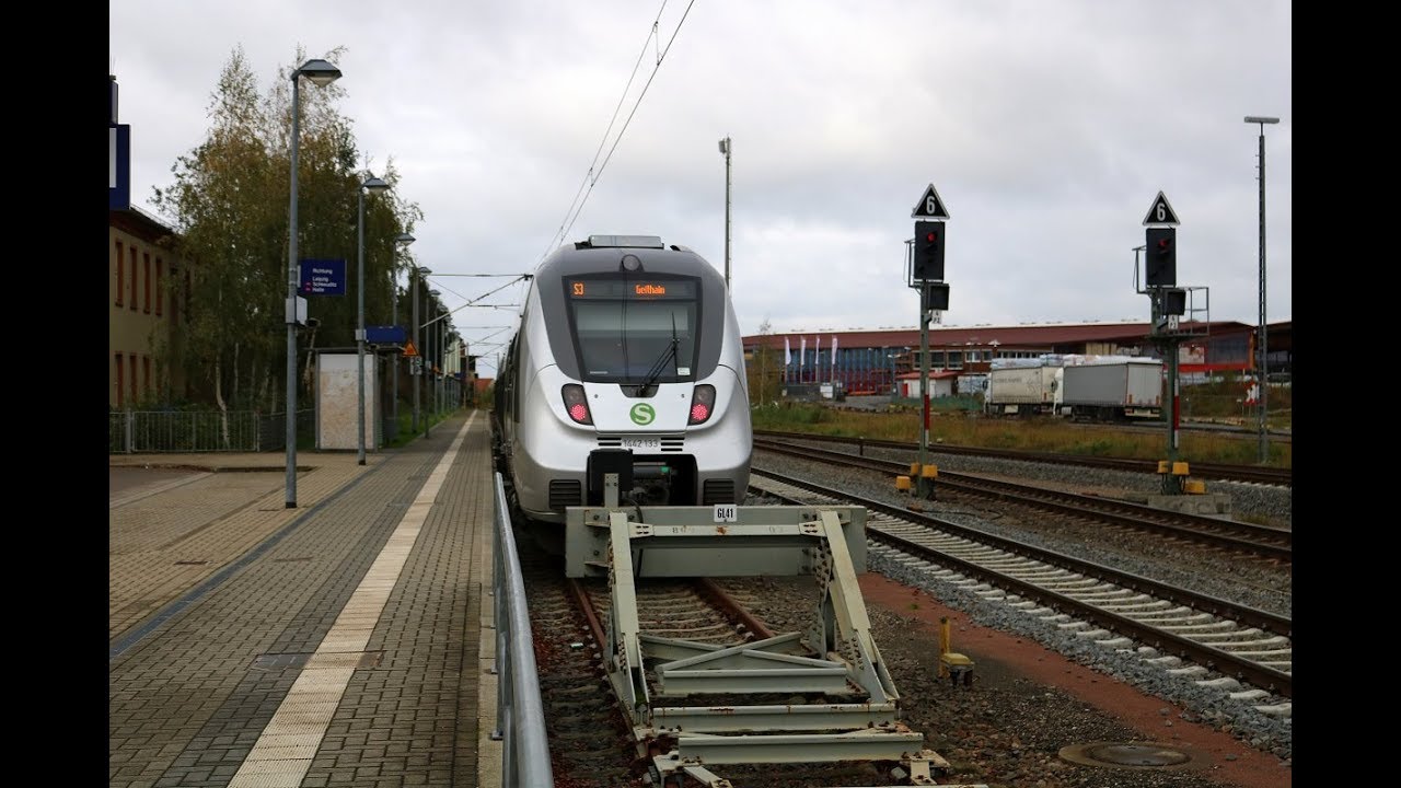 Zugmitfahrt - S3 Halle (Saale) - Geithain | Teil 1: Halle(S)Hbf - Leipzig-Connewitz [31.10.2017]