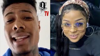 Blueface Meets Chrisean Rock For The 1st Time & She's Lit From The Jump! 😱 Resimi