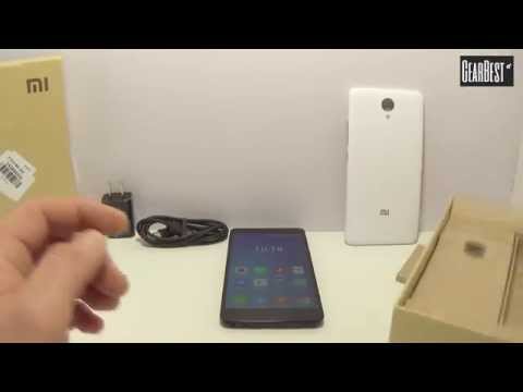 Xiaomi Redmi Note 2 test vidéo pour gearbest