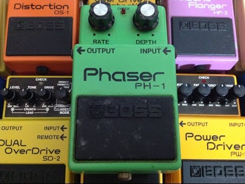 Boss Pedal Review 43: PH-1 Phaser