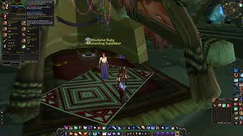 Shattrath Enchanting Supplies Vendor Location, WoW TBC