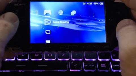 Best PSP theme with ps3 xmb waves and sparkles (6.60-6.61)