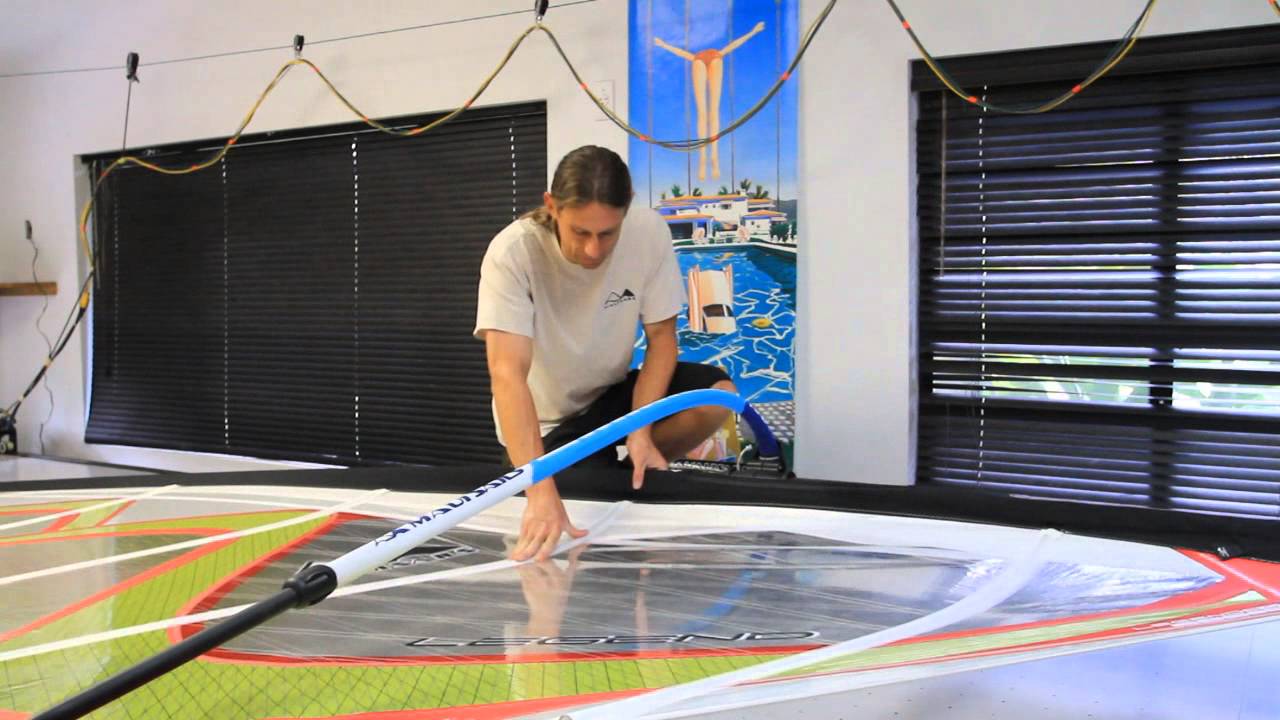 MauiSails Legend wave sail - rigging and tuning tips