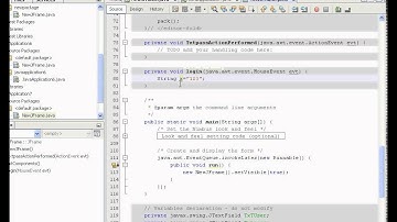 Yat netbeans drag and drop gui