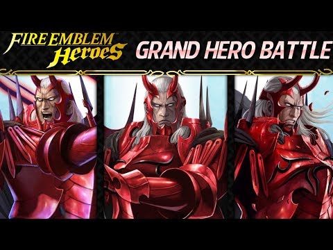 Fire Emblem Heroes - Grand Hero Battle: Walhart INFERNAL+Lunatic F2P No SI + Extra Solutions