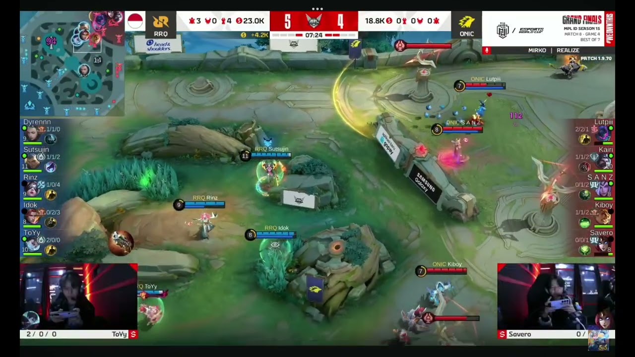 ONIC VS RRQ🔥 Prime Kairi is back? 😱🔥