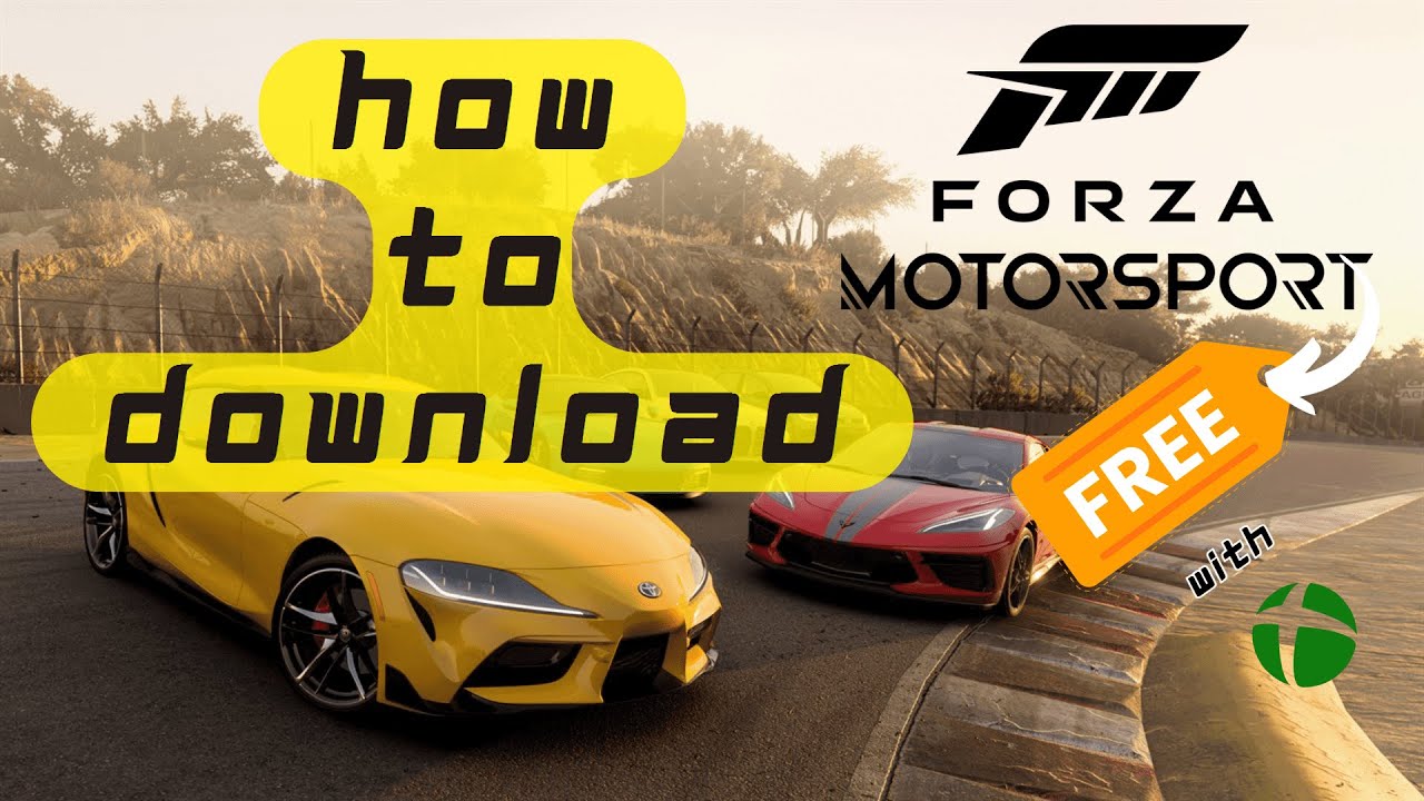 Forza Motorsport já está disponível para download