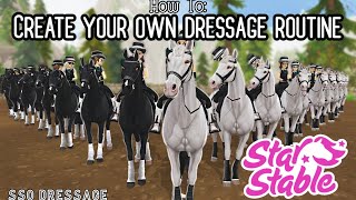 Dressage routine on sso ...