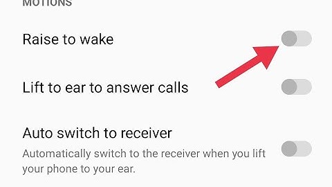 gesture and motion setting OnePlus Ace Racing, OnePlus Ace Racing me enable & Disable raise to wake
