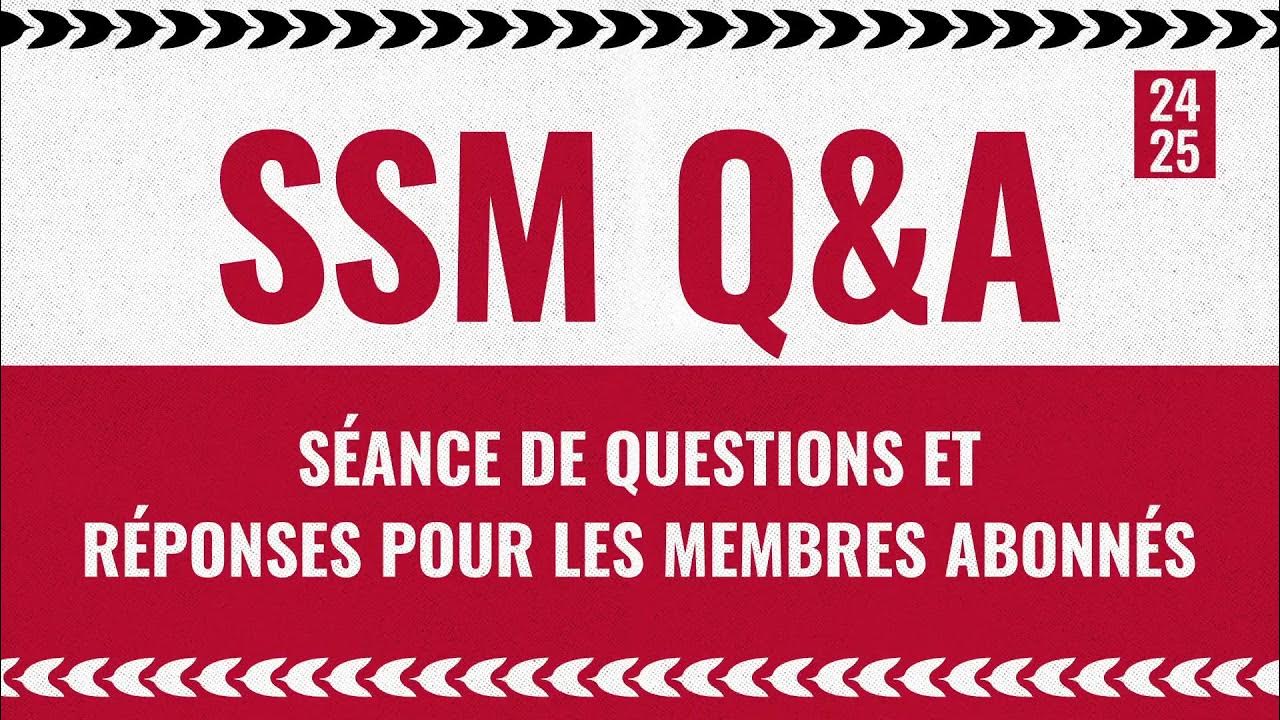 Season Seat Member Q&A / Séance de questions et réponses pour les Membres abonnés