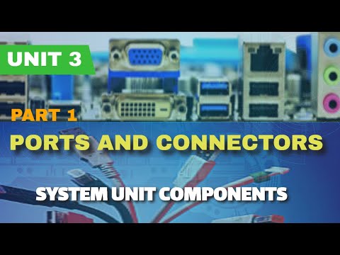 Computer Ports and Connectors Part 1 | USB, Thunderbolt, FireWire, Serial, Parallel|(Urdu/Hindi)