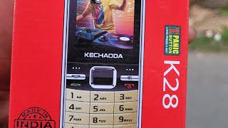 Kechaoda K28 Unboxing Video, Flipkart Sell On 1399, Bwron, Fast Impression 3D Sound Phone
