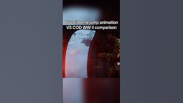 BFV VS COD WWII AIRBORNE JUMP ANIMATION WHO DID IT BETTER?