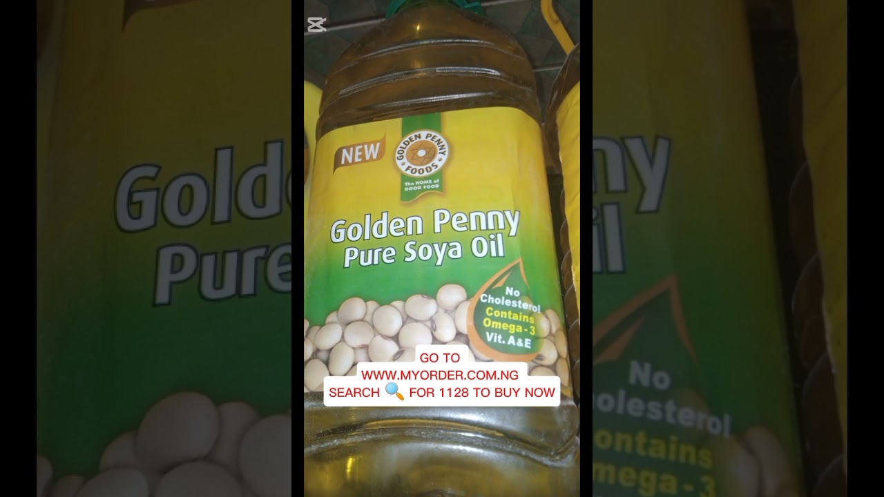 ⁣golden penny pure soya oil