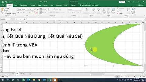 VBA#3:Function IF, Inputbox and Msgbox in Excel VBA|Câu Lệnh Điều Kiện Và Chức Năng Nhập Xuất