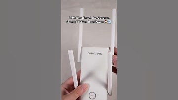Struggling with weak WiFi? 😫 This extender gave me FULL BARS in every room! 📶🏠