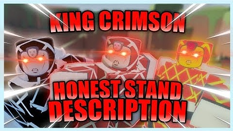 A Bizarre Day Honest Stand Description (Reworked KC) A Bizarre Day Roblox