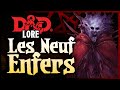 Les neuf enfers lore  histoire donjons  dragons