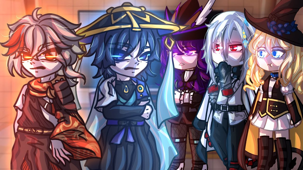 Fatui Harbingers React To 4th Anniversary Unawakened Dream // Gacha React