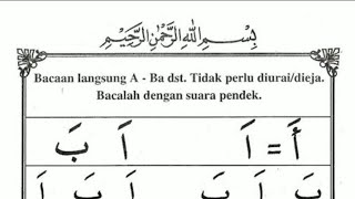Belajar baca iqro jilid 1 halaman