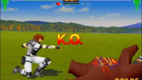 Fighters Megamix Game Sample - Sega Saturn
