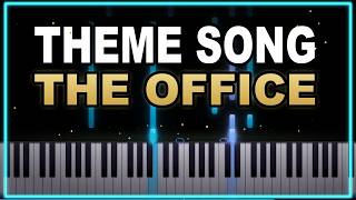 The office - Theme song - Piano tutorial
