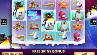 Polar Pals Video Slot Casino Game With A Penguin Playtime Free Spin Bonus