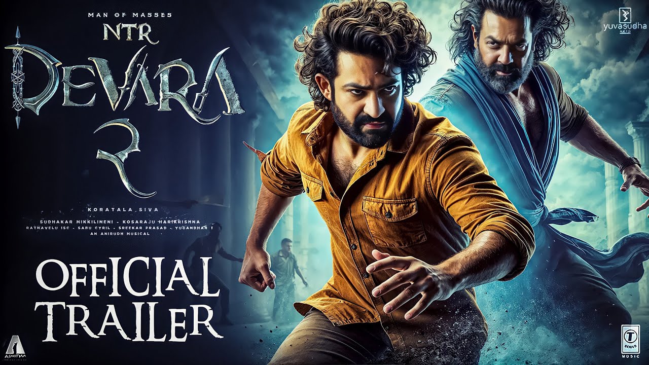 Devara Part 2 | TRAILER (Hindi)| Jr. Ntr | Saif Ali Khan| Janhvi Kapoor| Koratala S|Prakash| Concept - YouTube