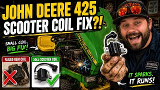 Will 50cc scooter parts fix this John Deere 425 Mower?