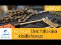 Milyen hosszú legyen a lánc? | Kerékpár lánc hossza és felrakása