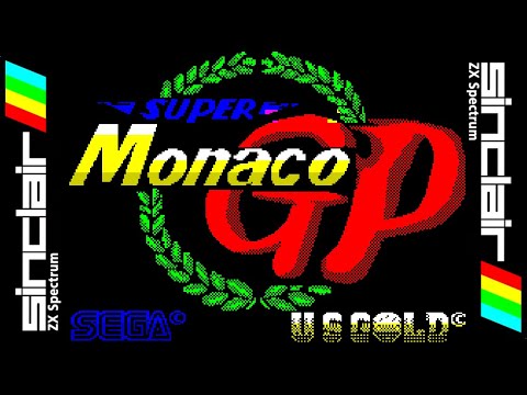 コロニーページ① SUPER MONACO GP (1991) Walkthrough, ZX Spectrum - YouTube