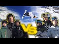 ENORME OUT en snowscoot avec des pros!! (ft. Auguste Pellaud, Basile Neverov...)