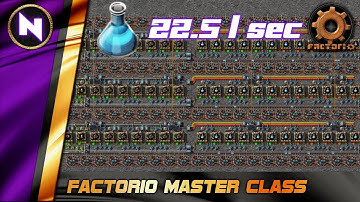 End Game Megabase CHEMICAL(BLUE) SCIENCE 22.5 / sec | Factorio Tutorial/Guide/How-to
