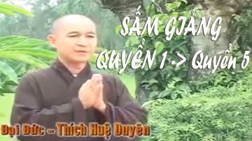 Thầy Thích Huệ Duyên tụng sấm giảng của đức Thầy từ quyển 1 - quyển 5  của Đức Huỳnh giáo chủ #PGHH